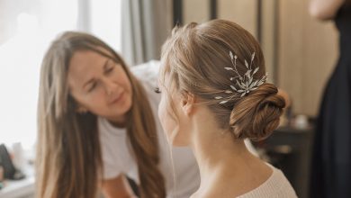 Photo of Прически с элементами металла